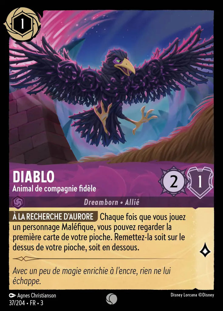 Diablo - Animal de compagnie fidèle (37/204) - Commune - Cold Foil