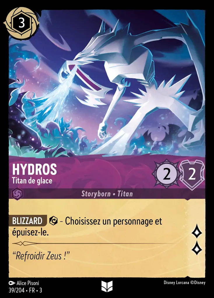 Hydros - Ice Titan (39/204) - Inhabituelle
