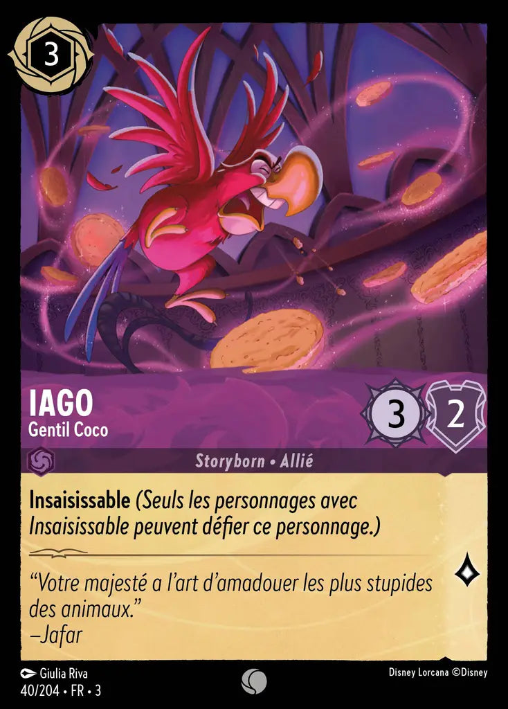 Iago - Gentil Coco (40/204) - Commune - Cold Foil