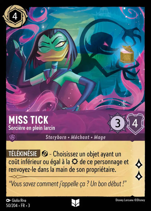 Miss Tick - Sorcière en plein larcin (50/204) - Inhabituelle