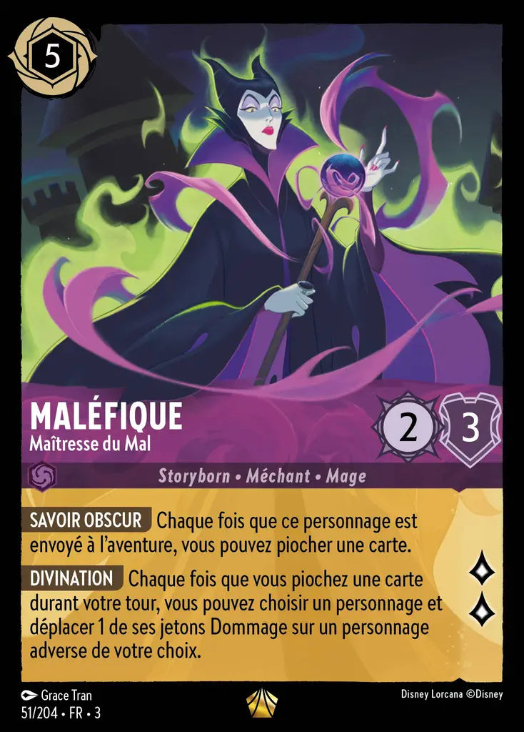 Maléfique - Maîtresse du mal (51/204) - Légendaire