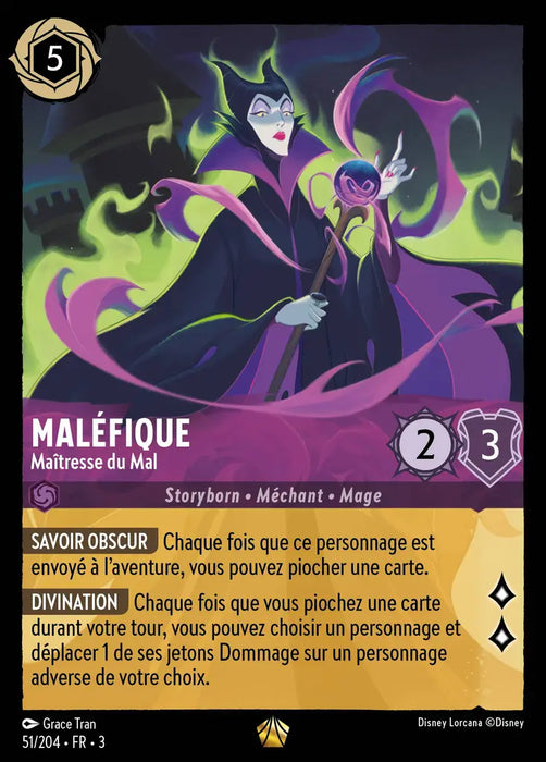 Maléfique - Maîtresse du mal (51/204) - Légendaire