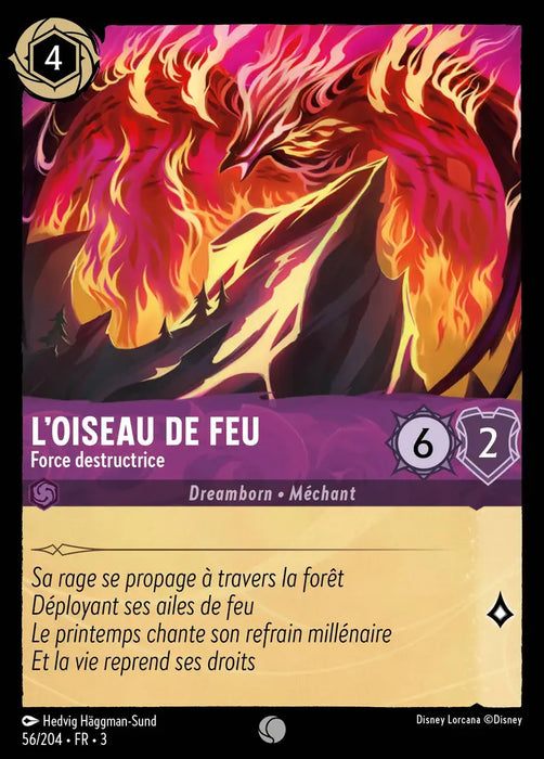 L'Oiseau de Feu - Force destructrice (56/204) - Commune