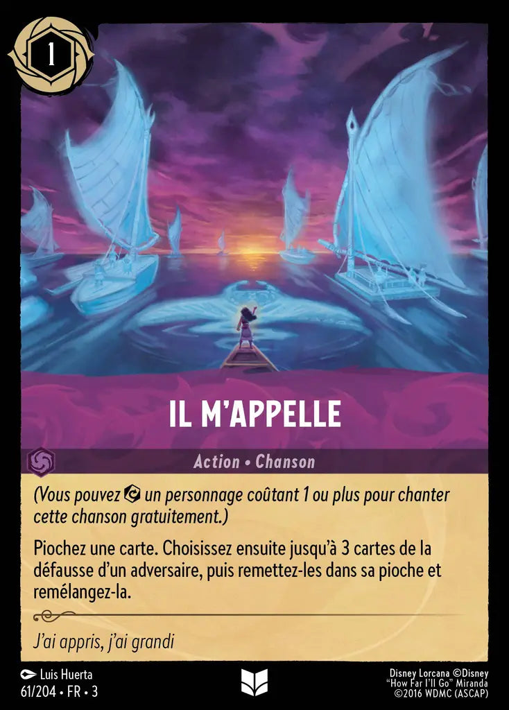 Il m'appelle (61/204) - Inhabituelle - Cold Foil