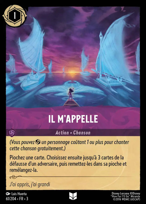 Il m'appelle (61/204) - Inhabituelle - Cold Foil