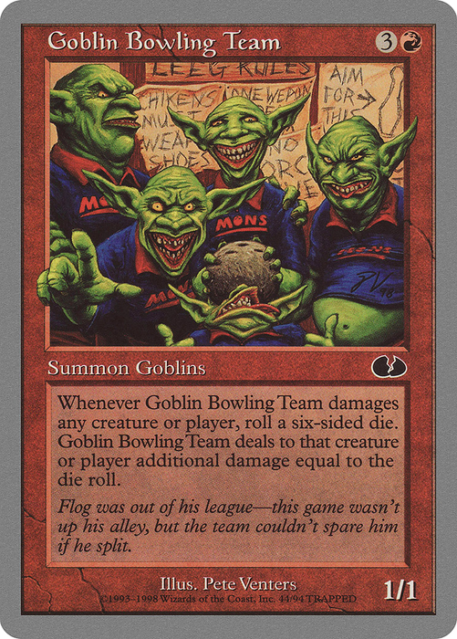 Goblin Bowling Team (UGL-044) - common