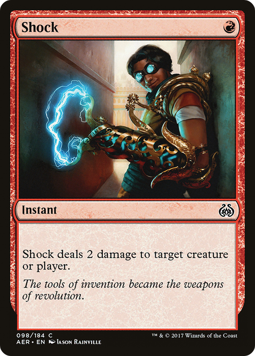 Shock (AER-098) - common - Foil