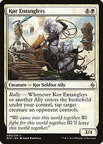 Kor Entanglers (BFZ-036) - uncommon - Foil