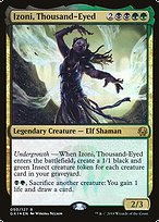 Izoni, Thousand-Eyed (GR1-050) - rare - Foil
