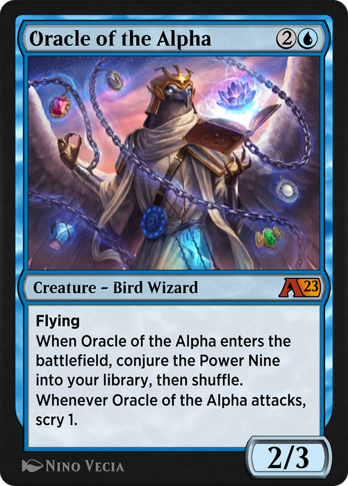 Oracle of the Alpha (YDMU-004) - mythic