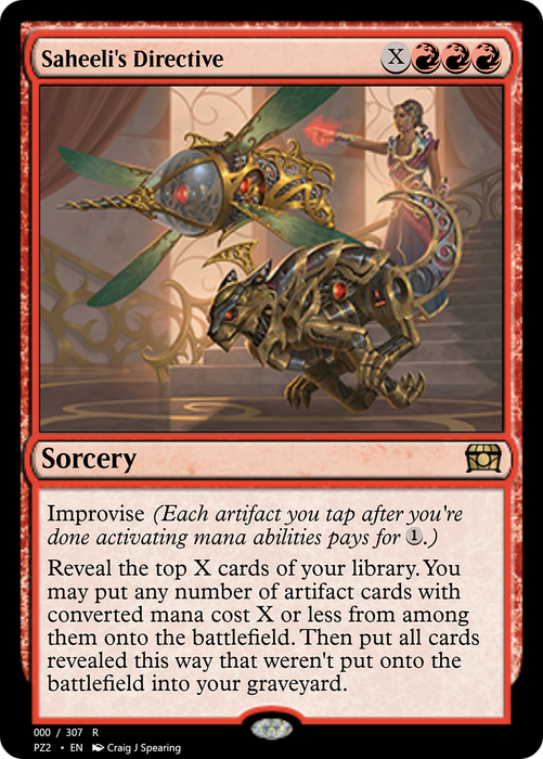 Saheeli's Directive (PZ2-70675) - rare