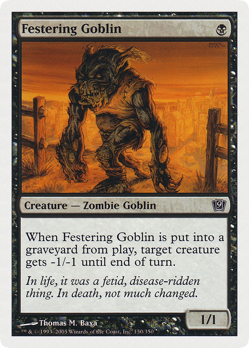 Festering Goblin (9ED-130) - common
