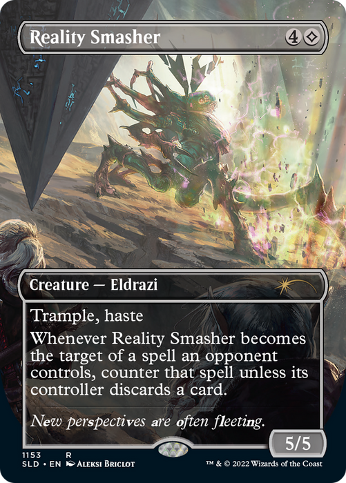 Reality Smasher (SLD-1153) - rare (Borderless) - Foil