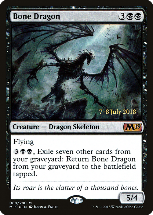 Bone Dragon (PRE-88S) - mythic - Foil