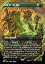 Birthing Ritual (MH3-337) - mythic (Borderless) - Foil