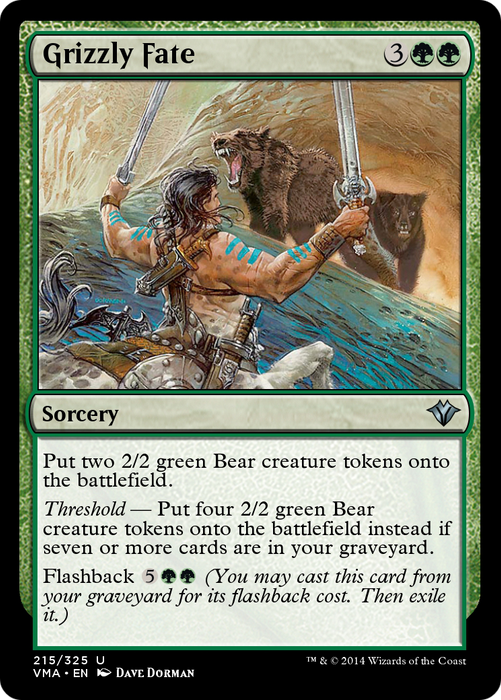 Grizzly Fate (VMA-215) - uncommon