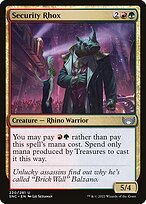 Security Rhox (SNC-220) - uncommon