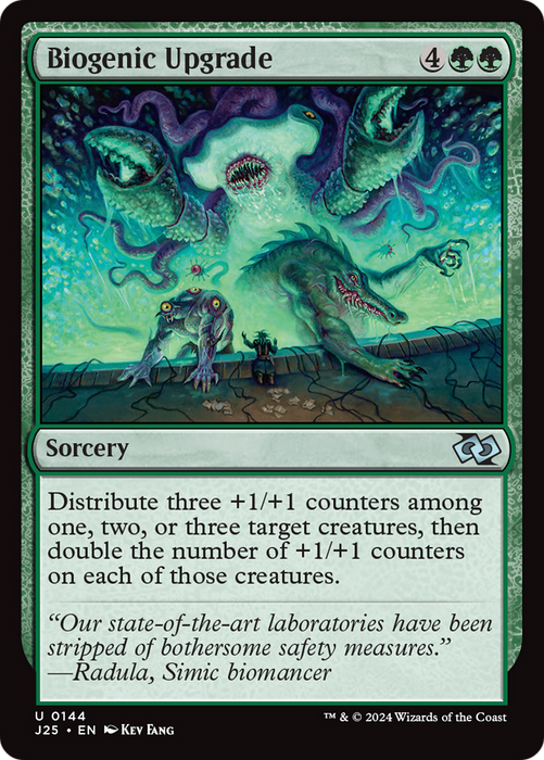 Biogenic Upgrade (J25-144) - uncommon