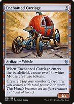 Enchanted Carriage (ELD-218) - uncommon