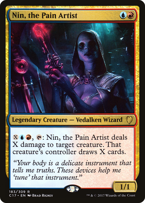 Nin, the Pain Artist (C17-183) - rare