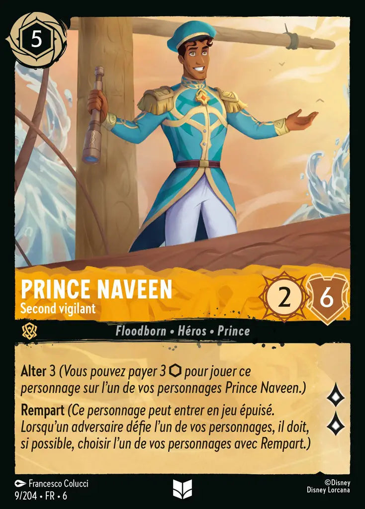 Prince Naveen - Second vigilant (9/204) - Inhabituelle