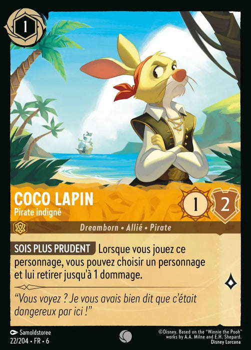 Coco Lapin - Pirate indigné (22/204) - Commune