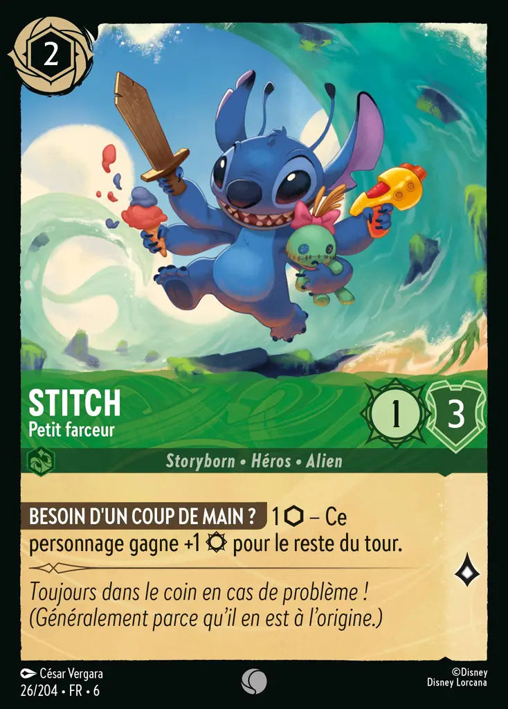 Stitch -  Petit farceur (26/204) - Commune