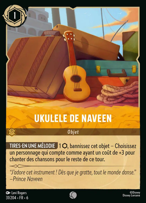 Ukulele de Naveen (31/204) - Commune - Cold Foil