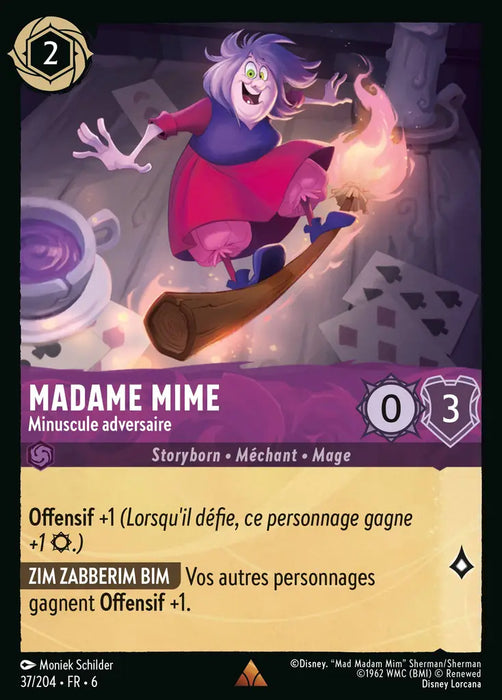 Madame Mime - Minuscule adversaire (37/204) - Rare - Cold Foil
