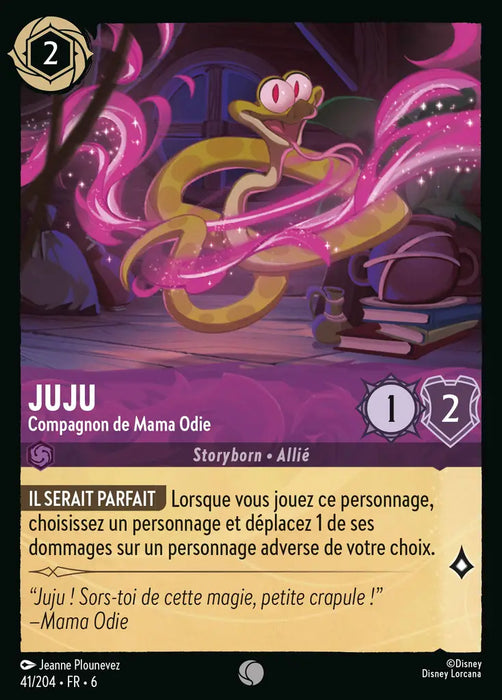 Juju - Compagnon de Mama Odie (41/204) - Commune - Cold Foil