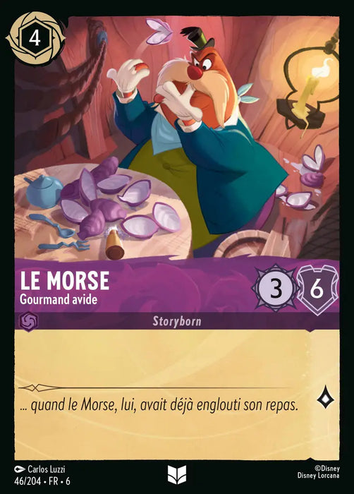 Le Morse - Gourmand avide (46/204) - Inhabituelle - Cold Foil