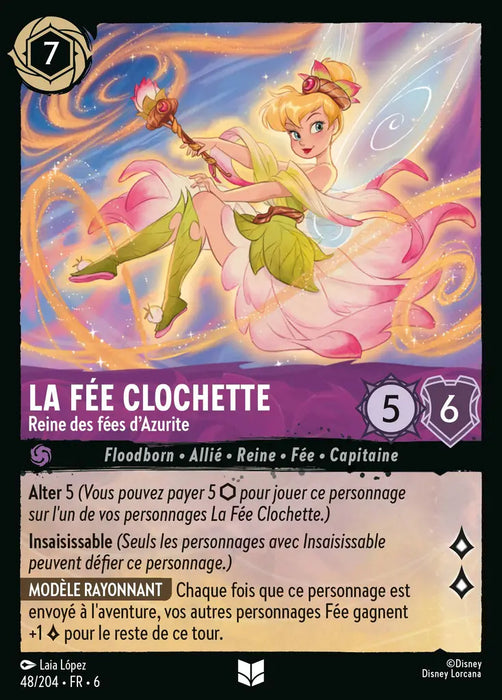 La Fée Clochette - Reine des fées d'Azurite (48/204) - Inhabituelle