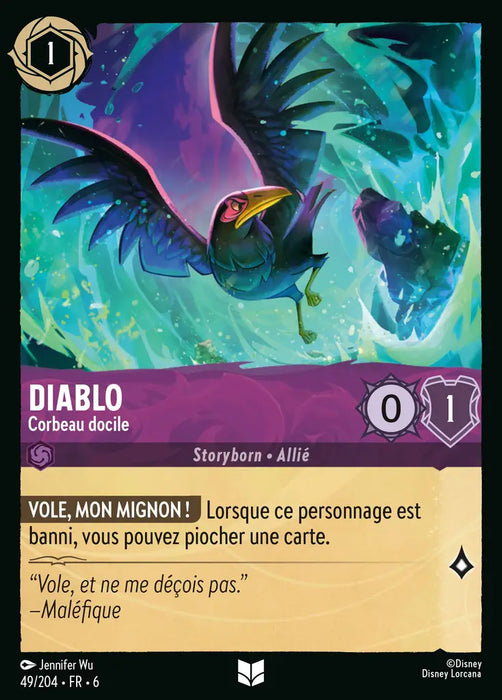 Diablo - Corbeau docile (49/204) - Inhabituelle - Cold Foil
