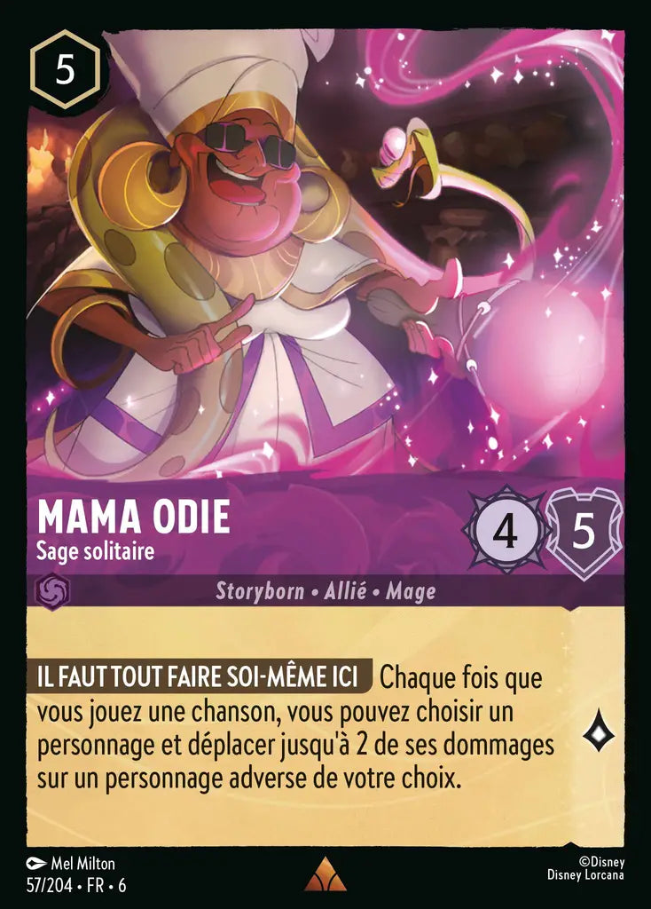 Mama Odie - Sage solitaire (57/204) - Rare - Cold Foil