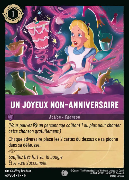 Un Joyeux Non-Anniversaire (60/204) - Commune - Cold Foil