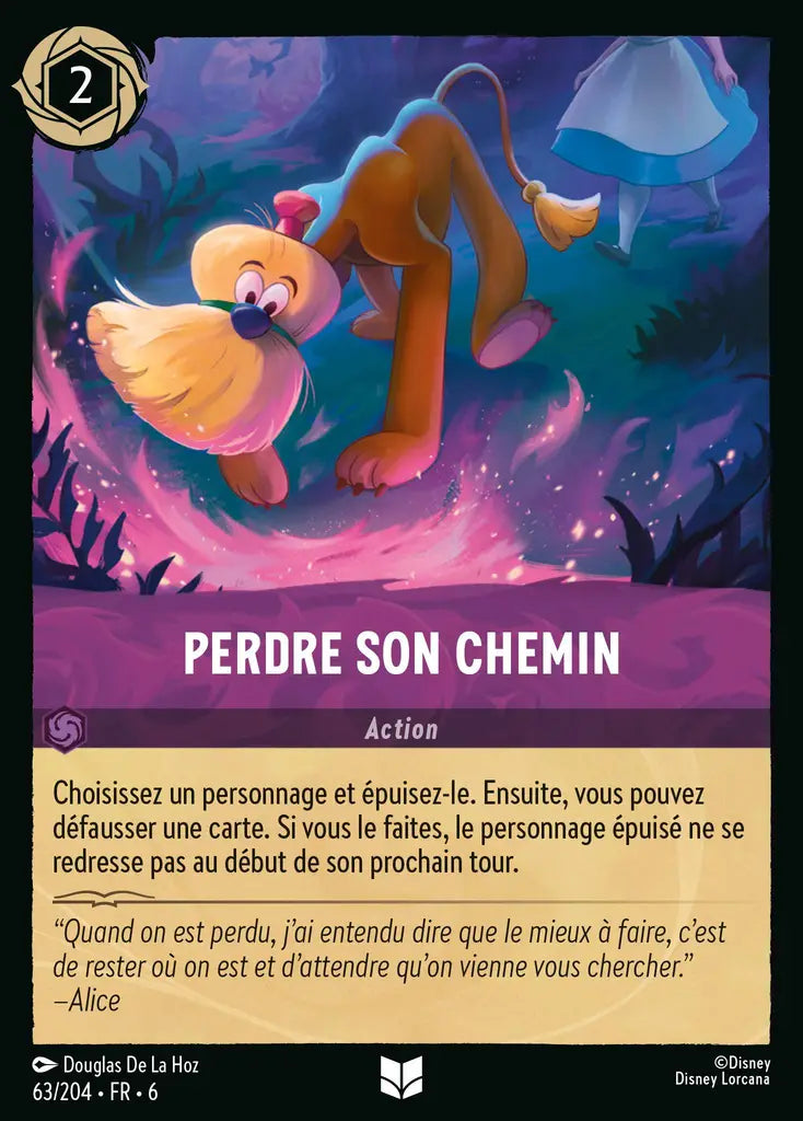 Perdre son chemin (63/204) - Inhabituelle - Cold Foil