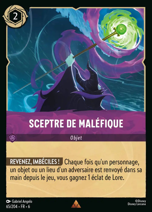 Sceptre de Maléfique (65/204) - Rare