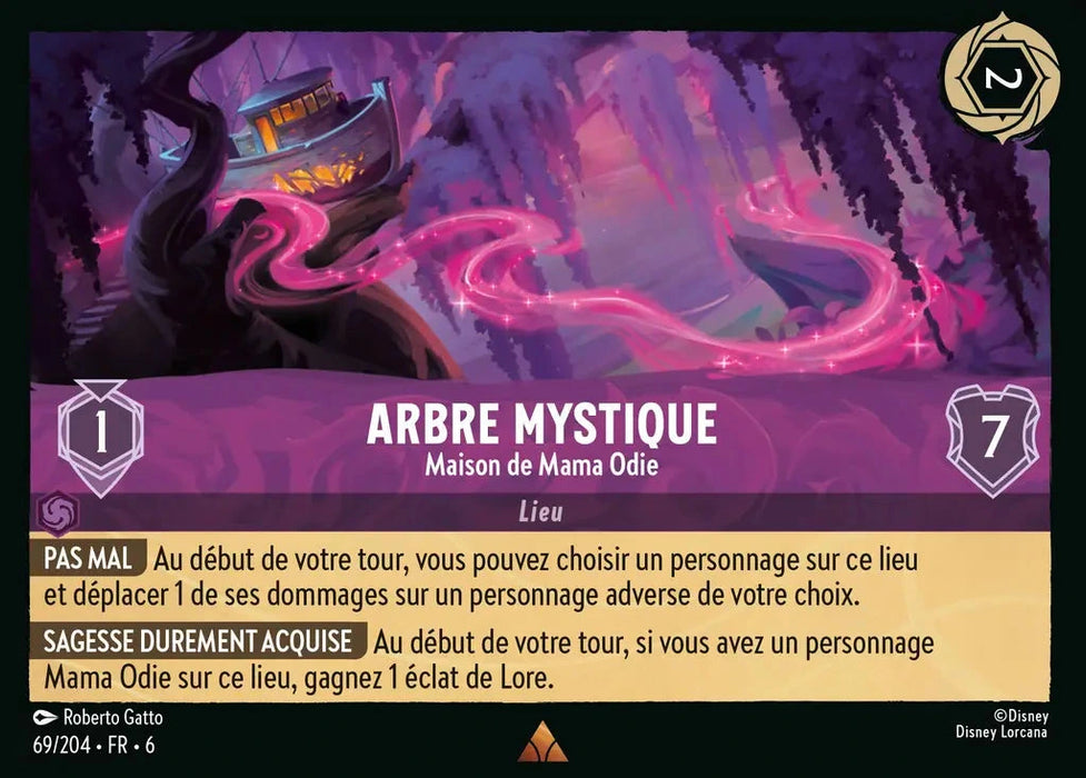 Arbre mystique - Maison de Mama Odie (69/204) - Rare - Cold Foil