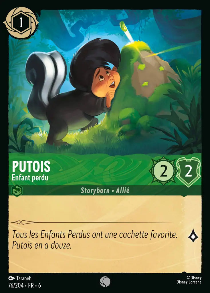 Putois - Enfant perdu (76/204) - Commune - Cold Foil