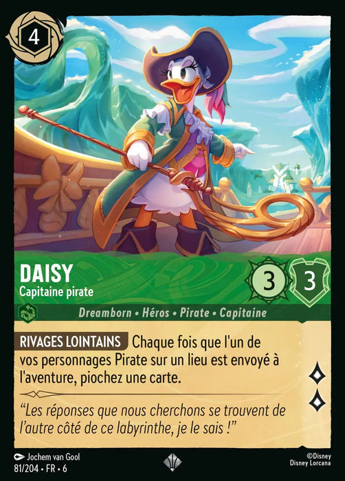 Daisy - Capitaine pirate (81/204) - Très Rare