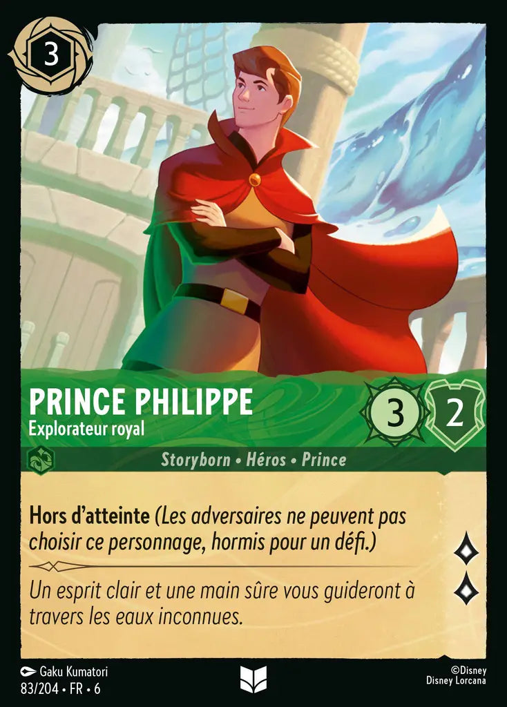 Prince Phillippe - Explorateur royal (83/204) - Inhabituelle - Cold Foil