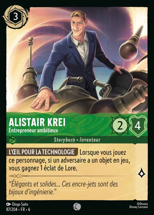 Alistair Krei - Entrepreneur ambitieux (87/204) - Commune - Cold Foil
