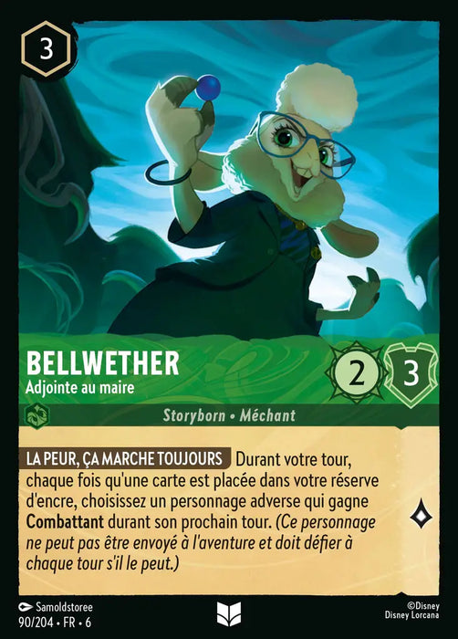 Bellwether - Adjointe au maire (90/204) - Inhabituelle - Cold Foil