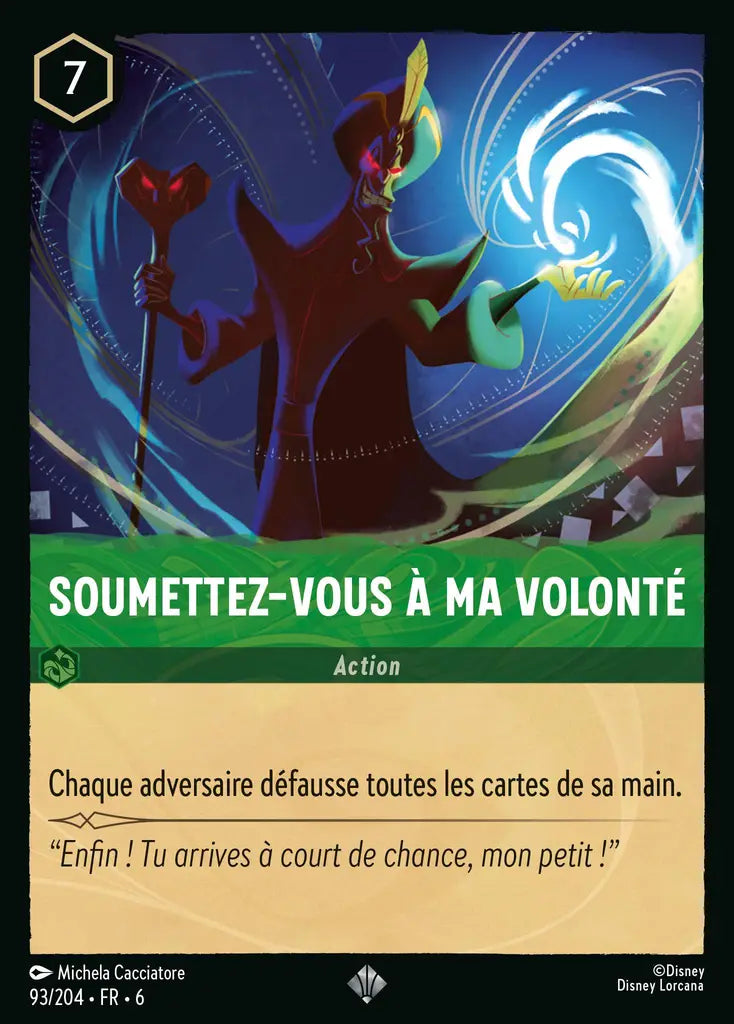 Soumettez-vous à ma volonté (93/204) - Très Rare - Cold Foil