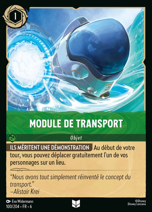 Module de transport (100/204) - Inhabituelle