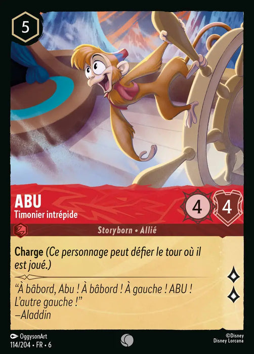 Abu - Bold Helmsman VF (114/204) - Commune - Cold Foil