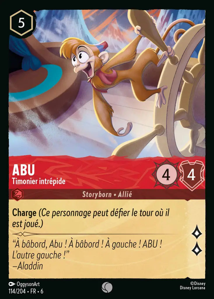 Abu - Bold Helmsman VF (114/204) - Commune