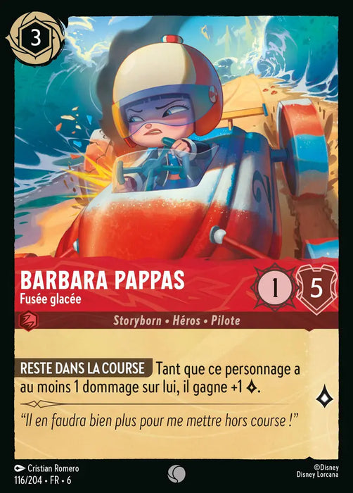 Barbara Pappas - Fusée glacée (116/204) - Commune - Cold Foil