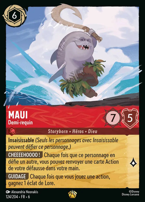 Maui - Demi-requin (124/204) - Légendaire