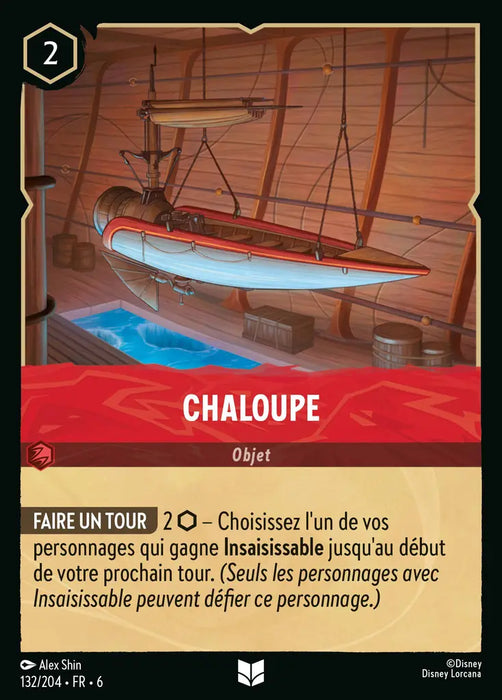 Chaloupe (132/204) - Inhabituelle - Cold Foil